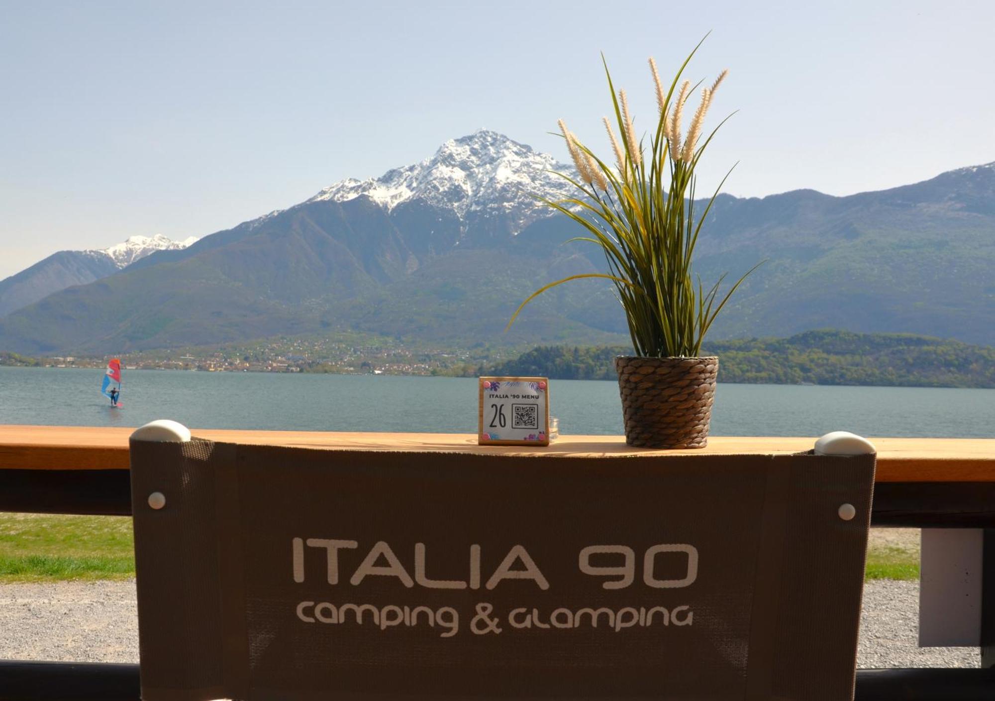 Camping Italia 90 Caravans Domaso Dış mekan fotoğraf